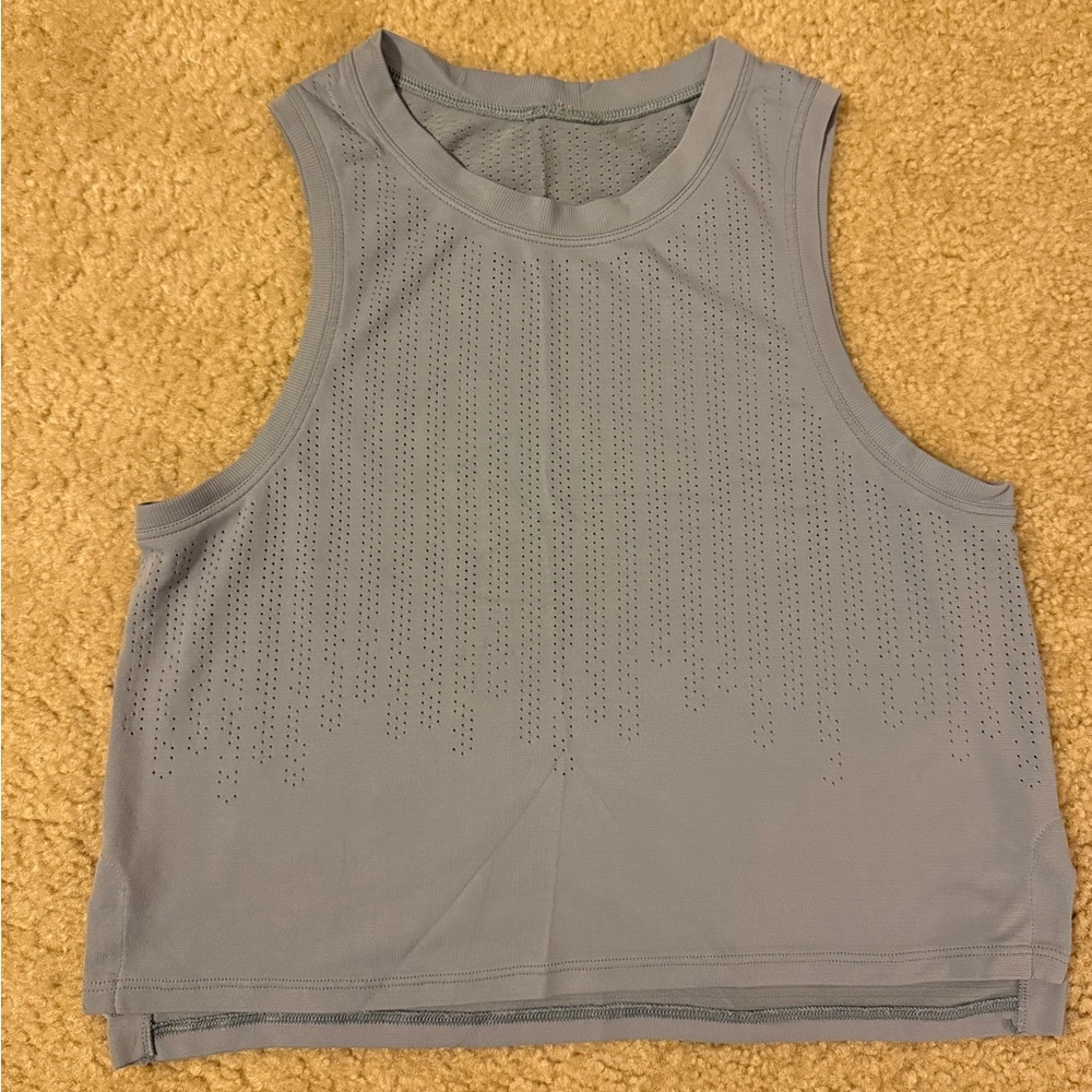 lululemon athletica Gray Muscle Tee